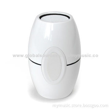 Egg-shaped Portable Bluetooth Speaker with Lithium Polymer Battery, Input of 400mAh